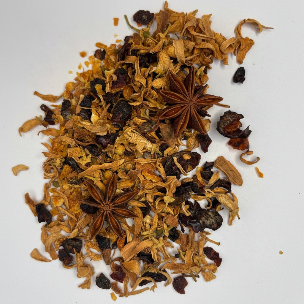 Visuel du mélange des plantes de l'infusion