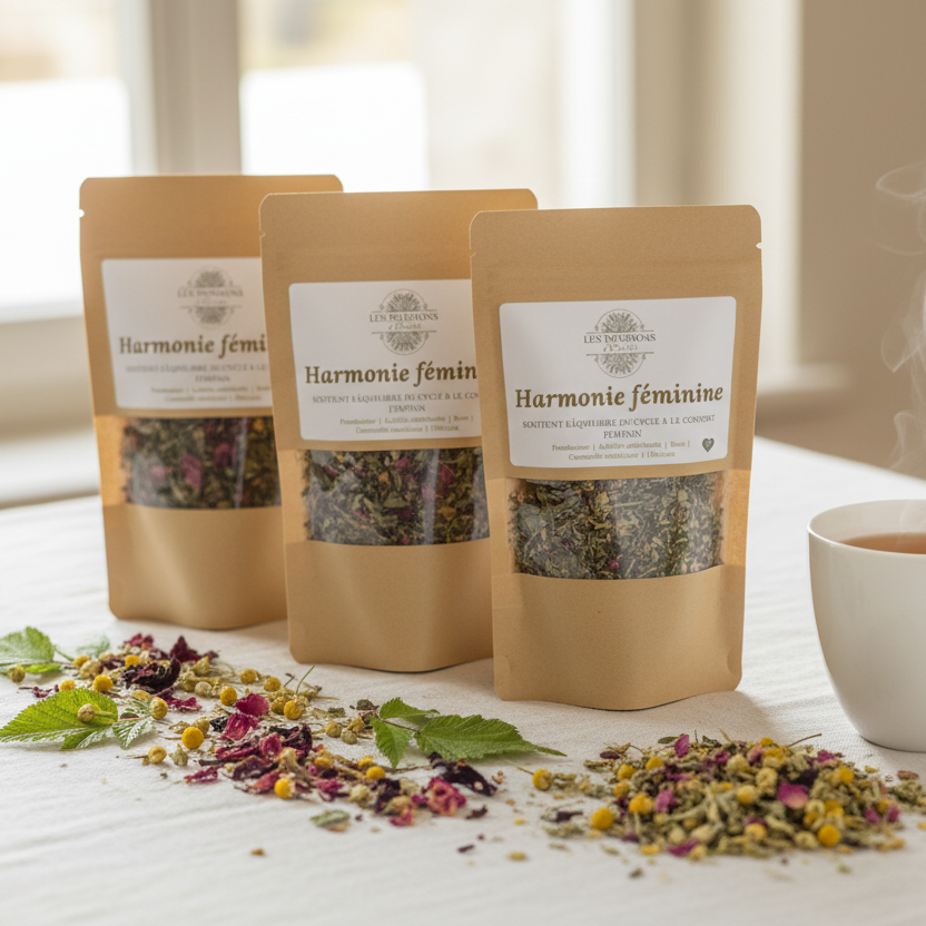 Harmonie féminine - Lot de 3 sachets