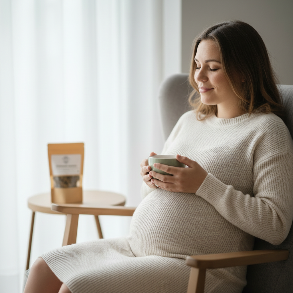Visuel lifestyle carré – Grossesse sereine